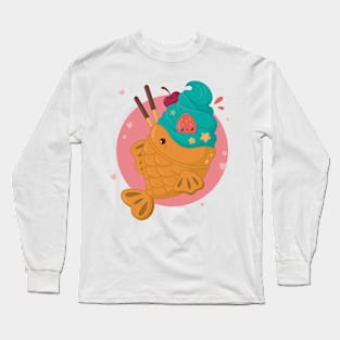 Kawaii Ice Cream Long Sleeve T-Shirt